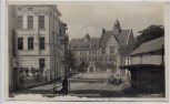 AK Foto Rumburg Rumburk Dammstraße mit Gymnasium Tschechien 1927