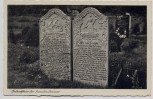 AK Foto Wyk auf Föhr Grabstein der Familie Cramers Feldpost Luftwaffen-Baukompanie 20/XI 1940
