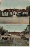 AK Kgl. Kreisackerbauschule Triesdorf b. Weidenbach Mittelfranken 1911