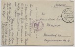 VERKAUFT !!!   AK Schlachtschiff Gneisenau Feldpost Stempel Memel 1941