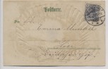 VERKAUFT !!! AK Gelsenkirchen Parkhaus mit geprägter Muschel Kunstanstalt Rosenblatt 1903