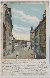 VERKAUFT !!!   AK Litho Gruss aus Altenburg Markt 1902