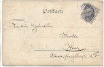 AK Frau Jugendstil Herzlichen Glückwunsch zum neuen Jahre 1905