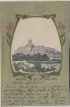 Passepartout-AK Weissenfels Königl. Schloss 1901