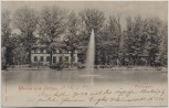 AK Gruss aus Zittau Weinaupark mit Restaurant 1899