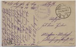 VERKAUFT !!!   AK Warschau Warszawa Kierbedzia Brücke Blick auf Praga Polen Feldpost 1918