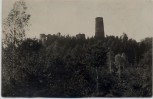 AK Foto Burgruine Wolfstein bei Tschernoschin Černošín Mies Stříbro Sudetengau Tschechien 1935