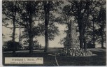 AK Friedland in Mecklenburg Partie an der Wallpromenade 1910 RAR