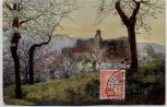 Künstler-AK Ansicht Burg Stempel Seifhennersdorf 1926