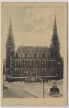 AK Aachen Rathaus 1920