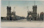 VERKAUFT !!!   AK Bremen Kaiserbrücke mit Menschen 1910