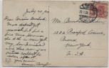 AK Essen Partie im Krupp'schen Wald mit Holzbrücke 1908