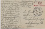 AK Grab einer deutschen Kraftwagenkolonne bei Le Pavé in Frankreich Feldpost 1.WK 1916