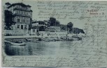 AK Gruss aus Sassnitz auf Rügen Strandhotel und Strandpromenade 1898