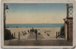 AK Libau Liepāja Vom Kurhausgarten hinab ans Meer Ostpreußen Lettland Feldpost 1917