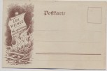 Künstler-AK Lex Heinze Gruss aus dem Museum für Normalmenschen und junge Leute unter 18 Jahren Adam und Eva Leda mit Schwan 1900 RAR