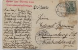 VERKAUFT !!!   AK Gruss vom Dampfer Sassnitz 1906 RAR