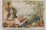 Künstler-AK Dresden Große Deutsche Gartenbau-Ausstellung 1900