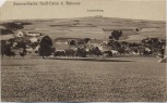 AK Sommerfrische Groß-Oelsa bei Rabenau Ortsansicht mit Lerchenberg 1920