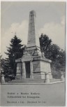 AK Bojiště u Hradec Králové Schlachtfeld bei Königgrätz 1866 Mausoleum bei Lípa Tschechien 1910