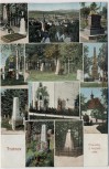 AK Mehrbild Trautenau Trutnov Denkmäler Schlachtfeld 1866 Böhmen Tschechien 1913