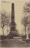 VERKAUFT !!!   AK Trautenau Trutnov Gablenzmonument 1866 Feldpost Böhmen Tschechien 1917