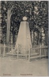 VERKAUFT !!!   AK Trautenau Trutnov Preussen-Denkmal 1866 Böhmen Tschechien 1907