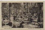 AK Berlin Ausschank der Löwenbrauerei Gruss aus Zelt 4 viele Menschen 1912