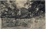 AK Schwarzenbek in Schleswig-Holstein Körner-Denkmal mit Kind 1910 RAR