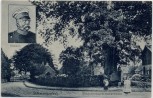 AK Schwarzenbek in Schleswig-Holstein Bismarckstrasse mit Bismarckeiche Menschen 1908 RAR