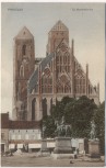 AK Prenzlau St. Marienkirche mit Statuen Brandenburg 1910