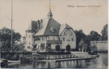 AK Elbing Elbląg Bootshaus Nautilus Ostpreußen Polen 1921