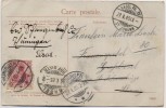 AK Hüningen Huningue Untergang des Schleppschiffes Christina Haut-Rhin Elsass Frankreich 1904 RAR