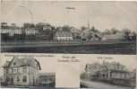 AK Gruss aus Dornach Mülhausen Mulhouse Rebberg Villa Limacher Wirtschaft zum Weissen Kreuz Haut-Rhin Elsass Frankreich 1914 RAR
