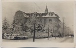 AK Foto Rengsdorf in der Pfalz Straßenansicht mit Haus im Winter 1918 RAR