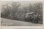 AK Foto Sayn Bendorf Straßenansicht mit Haus und Soldaten 1918 RAR