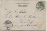AK Lübeck Kücknitz Gruss aus Waldhusen 1898