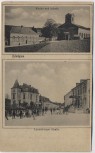 VERKAUFT !!!   AK Lintgen Kirche Schule Luxemburger Straße Kanton Mersch Luxemburg Luxembourg 1920 RAR