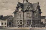 AK Frose am Harz Postamt mit Menschen bei Seeland 1915
