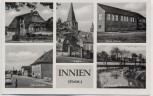 AK Mehrbild Innien in Holstein Denkmal Schule Hauptstraße ... Aukrug 1950