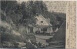 AK Grünwald Gaststätte Brunnwart Isartal bei München 1903 RAR