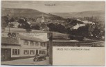AK Gruss aus Laubenheim (Nahe) Totalansicht Wirtschaft zur Stadt Frankfurt bei Bad Kreuznach 1910 RAR