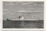 VERKAUFT !!!      AK Foto Schiff M.S. Hornfels Horn-Linie 1951