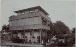 AK Foto Bad Klosterlausnitz Gärtnerei und Weinschänke zur Sächs. Schweiz mit Menschen 1905 RAR