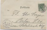 AK Litho Posen Poznań Post Rathaus Bibliothek Polen 1898 RAR