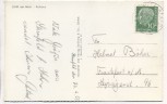 AK Lohr am Main Rathaus mit Autos 1957