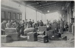 VERKAUFT !!!   AK Goch Bahnhof Gepäckrevision Soldaten Stempel Grenzüberwachungsstelle Bahnpost 1915 RAR