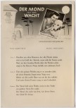 AK Liedkarte Margot Friedländer Der Mond hält seine Wacht 1957