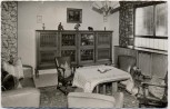 AK Foto Carlsberg / Pfalz Hotel Gaststätte Metzgerei Paradies Innenansicht 1960