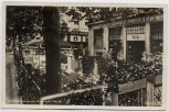 AK Foto Düsseldorf Sommerterrasse der Konditorei Weitz Königsallee 70 1936 RAR